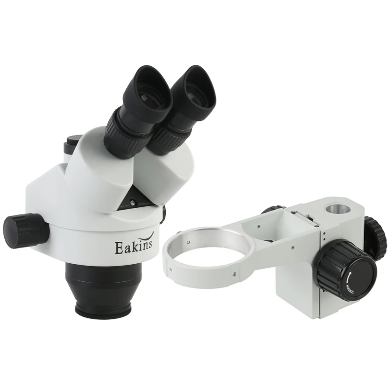 Trinocular Stereo Microscope 7X-45X - 7X-45X 동시 초점 조정식 연속 줌
