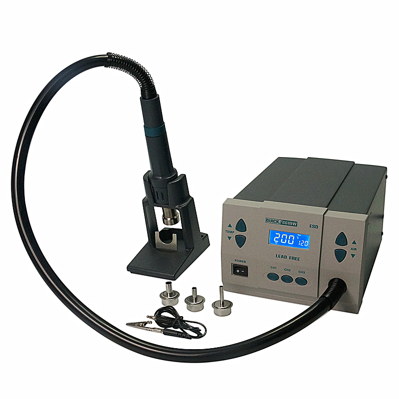 Hot Air Rework Station 861Dw - QUICK Spot 861DW 열풍 BGA 리워크