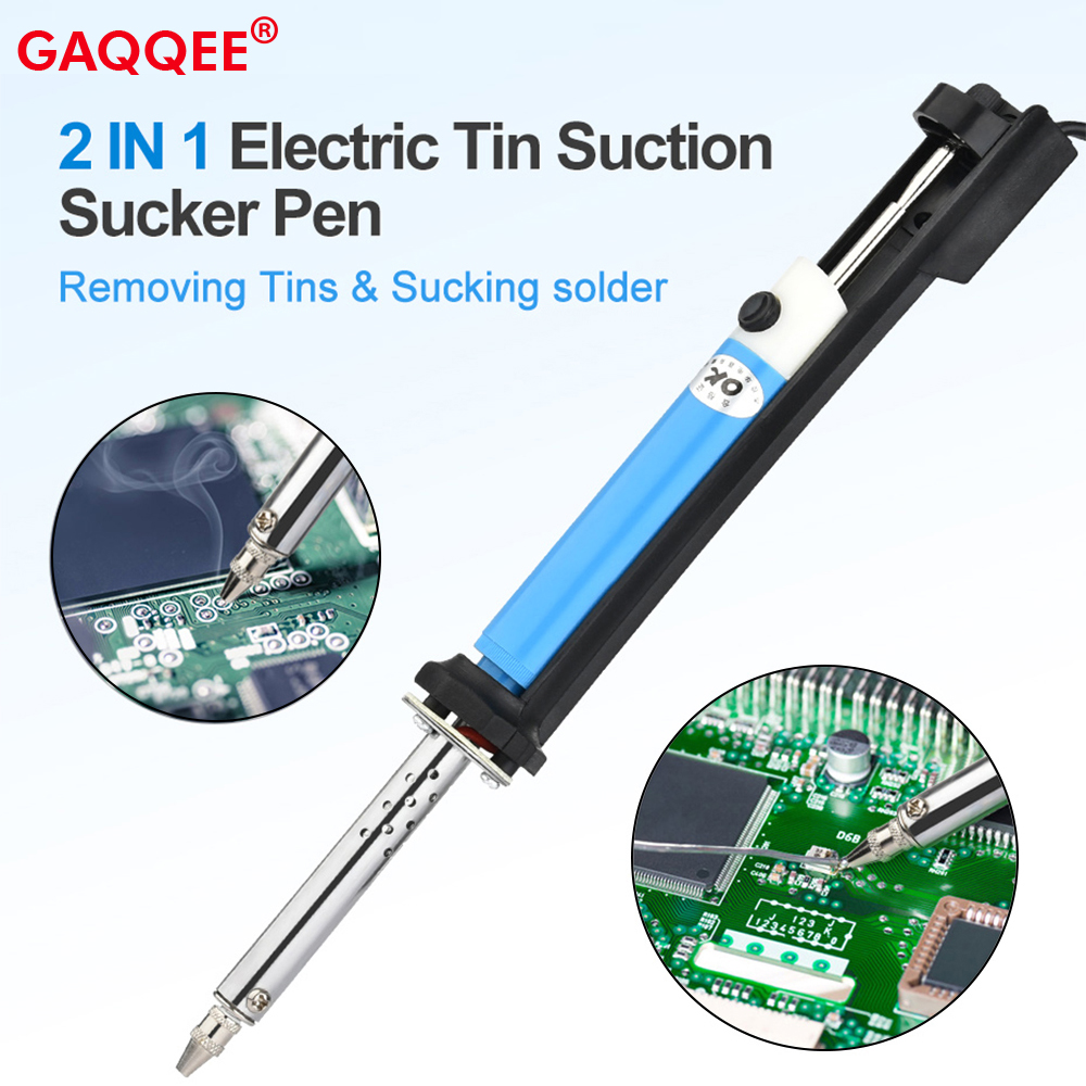 Desoldering Pump Electric Vacuum Station - AC 110V/220V 전기 주석 흡입 빨판