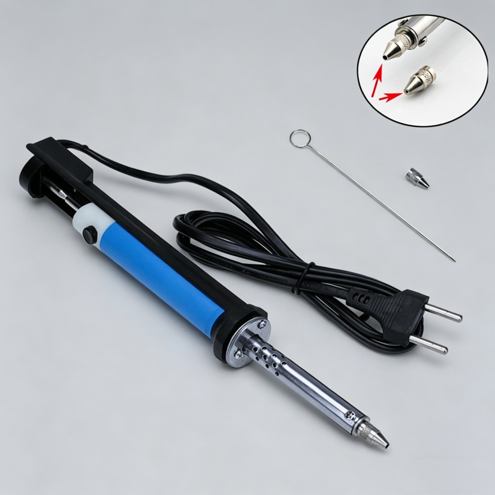 Desoldering Pump Electric Vacuum Station - 전기 납땜 제거기 펜 AC 220V