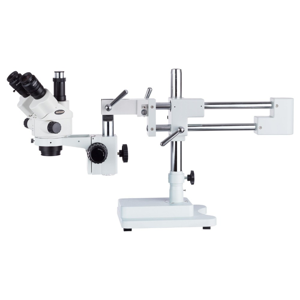 Trinocular Stereo Microscope 7X-45X - AmScope SM-4 시리즈 동시 초점 잠금