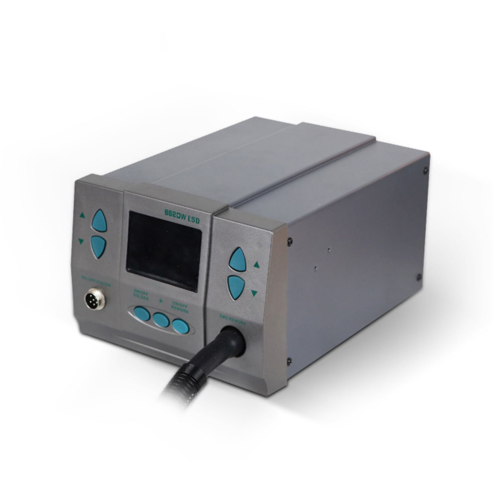 Hot Air Rework Station 861Dw - 1000W/1300W 납땜 스테이션 862DW 열풍기 리워크