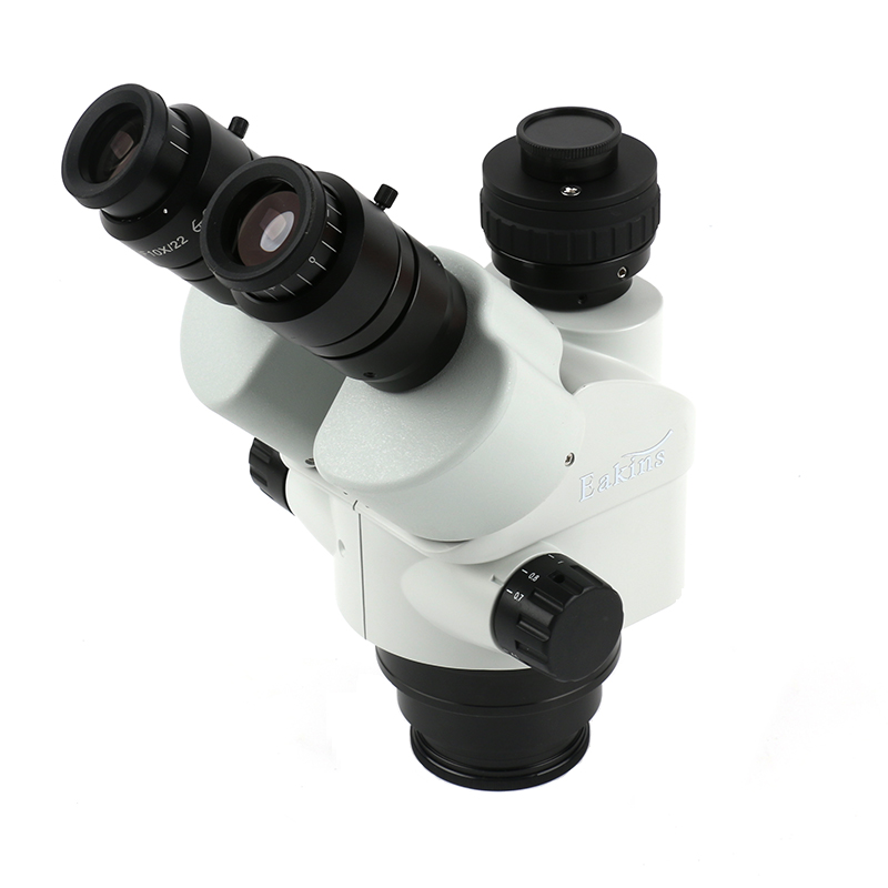 Trinocular Stereo Microscope 7X-45X - 7x-45x 산업용 삼안 입체 현미경 줌