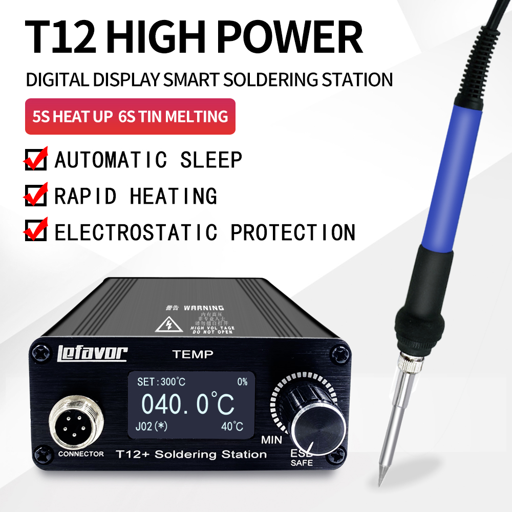 T12 Soldering Station Oled - T12 + 납땜 스테이션 납땜 인두