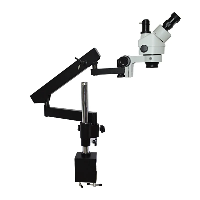 유연한 가동식 관절 암 대형 이동식 붐 스탠드 삼안 실 - Articulating Arm Boom Stand Microscope 리뷰 및 가격