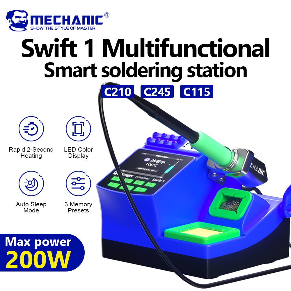 MECHANIC Swift 1 디지털 납땜 스테이션 빠 - C210 Precision Soldering Station 리뷰 및 가격
