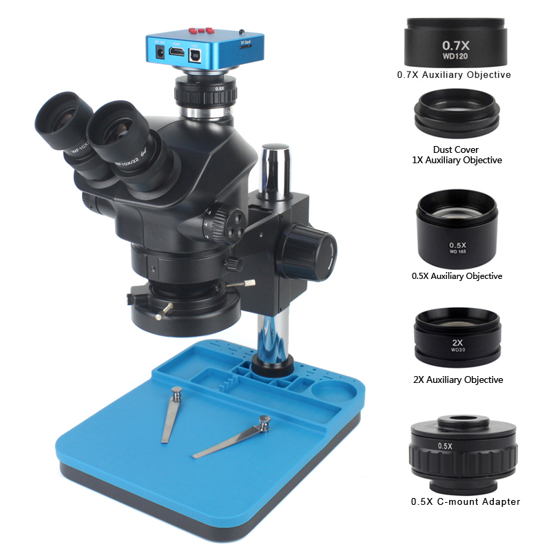 1080P 48MP 2K 4K HDMI USB VGA  - Simul-Focal Industrial Microscope 4K Hdmi 리뷰 및 가격