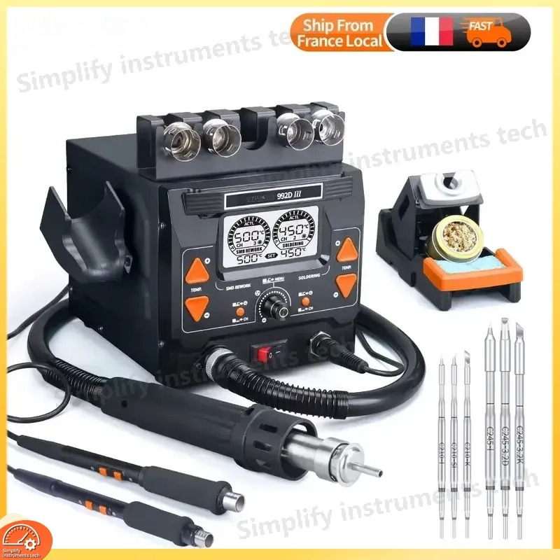 실버플로 992D III 1220W 정밀 열풍 리워크  - C210 Precision Soldering Station 리뷰 및 가격