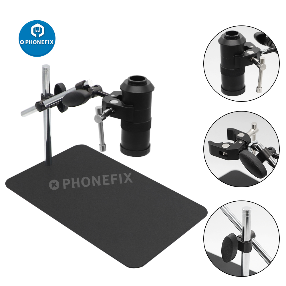 유니버셜 더블 붐 스테레오 줌 현미경 스탠드 홀더 포커 - Articulating Arm Boom Stand Microscope 리뷰 및 가격