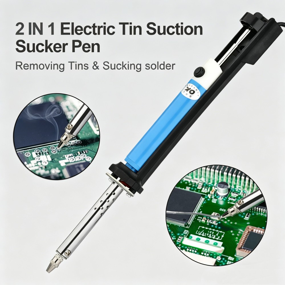 전기 납땜 제거기 펜 AC 220V 납땜 인두 30W  - Desoldering Pump Electric Vacuum Station 리뷰 및 가격