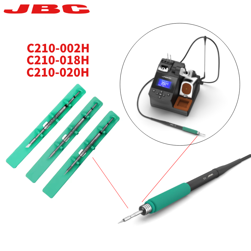 100% 오리지널 JBC 카트리지 C210 시리즈 C2 - C210 Precision Soldering Station 리뷰 및 가격