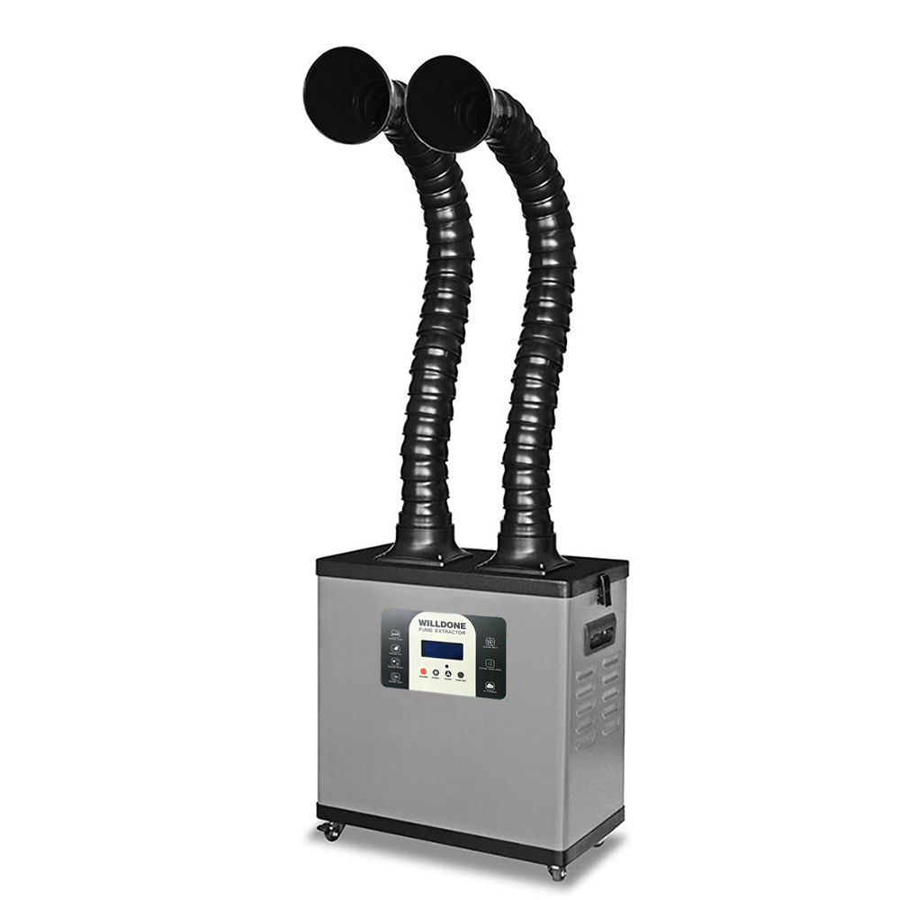 C200Y 휴대용 고출력 듀얼 암 납땜 용접 연기 추출 - Fume Extractor Soldering Dual Arm 리뷰 및 가격