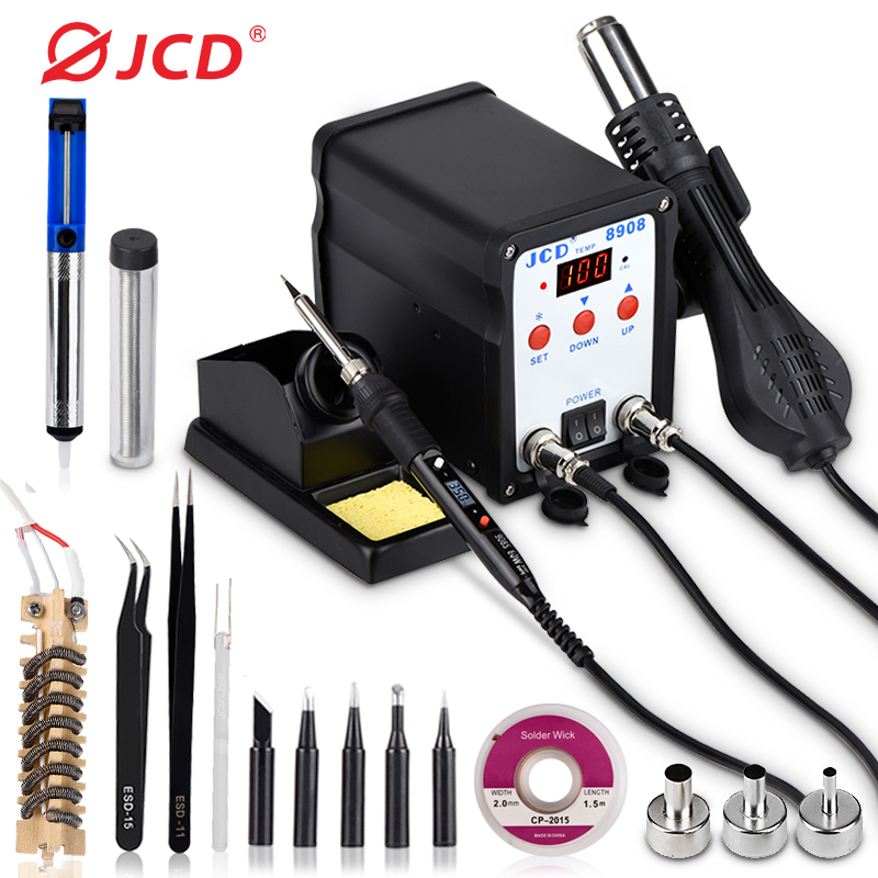 JCD 납땜 스테이션, 2 인 1 용접 수리 기계, 7 - 2 In 1 Soldering Rework Station 750W 리뷰 및 가격