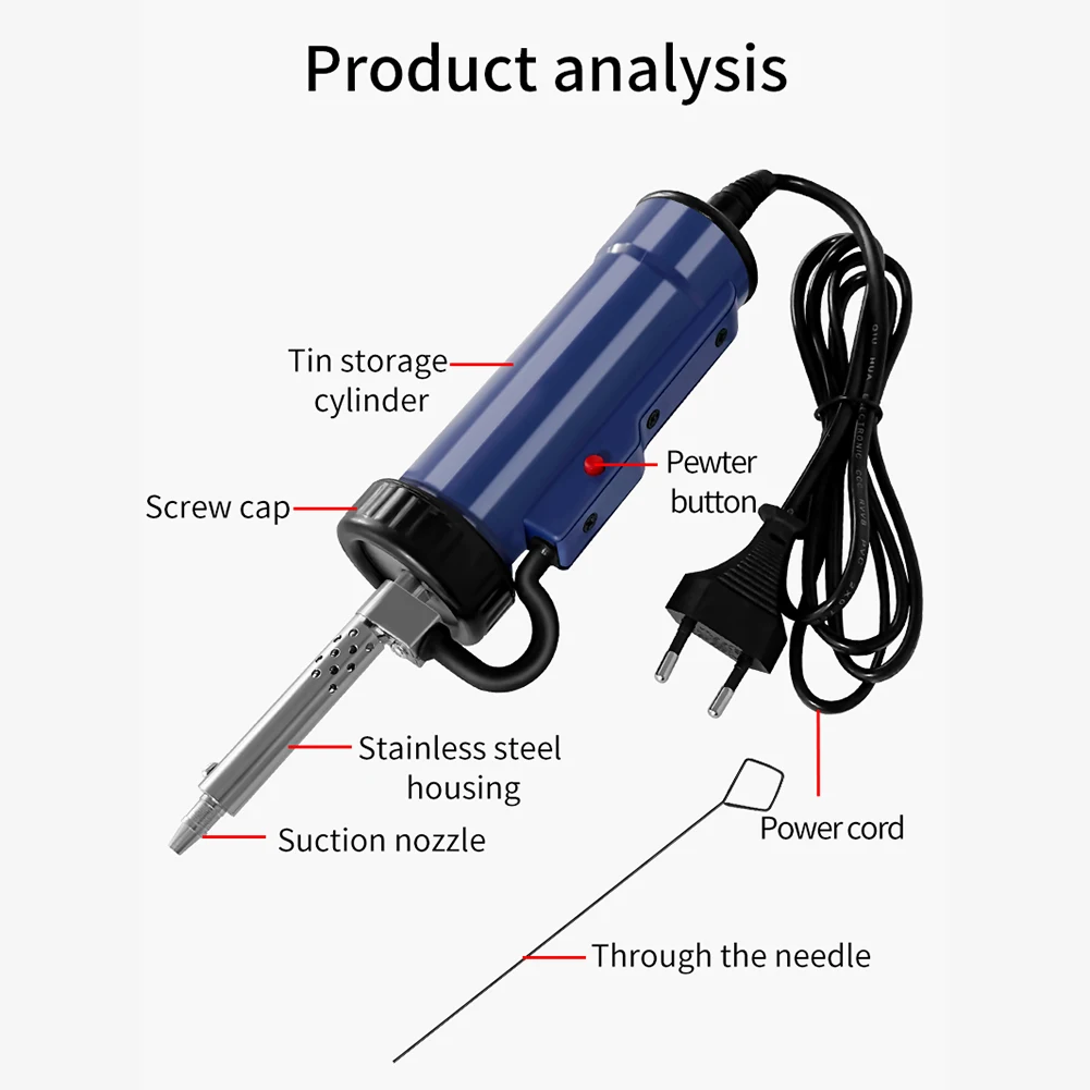 BBT-580 자동 납땜 제거 기계 AC 110V/22 - Desoldering Pump Electric Vacuum Station 리뷰 및 가격