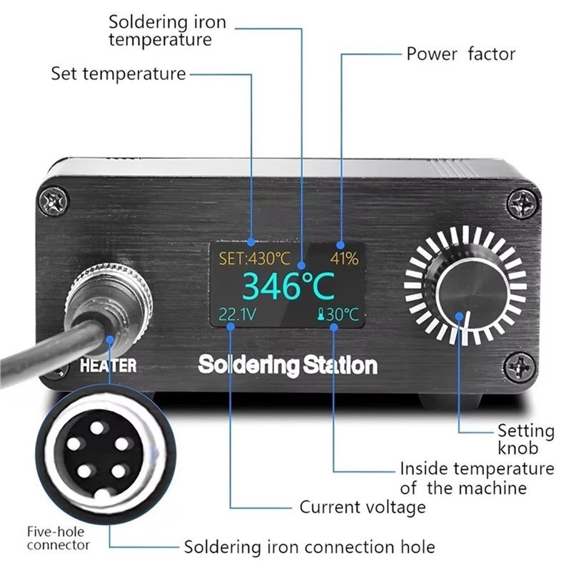 AB11-T12 가정용 수리 납땜 스테이션 휴대용 미니 - T12 Soldering Station Oled 리뷰 및 가격