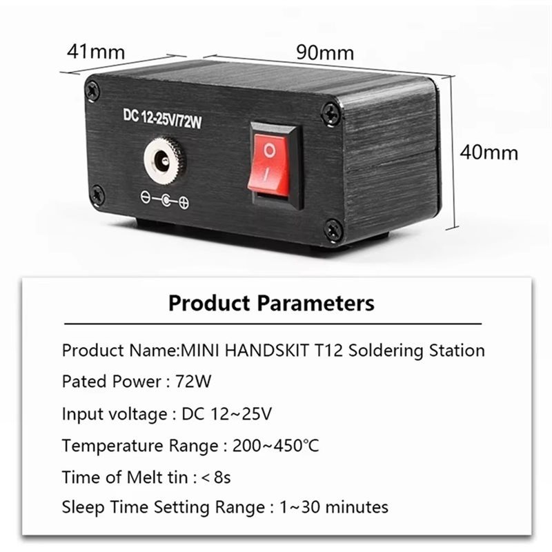 AB11-T12 가정용 수리 납땜 스테이션 휴대용 미니 - T12 Soldering Station Oled 리뷰 및 가격