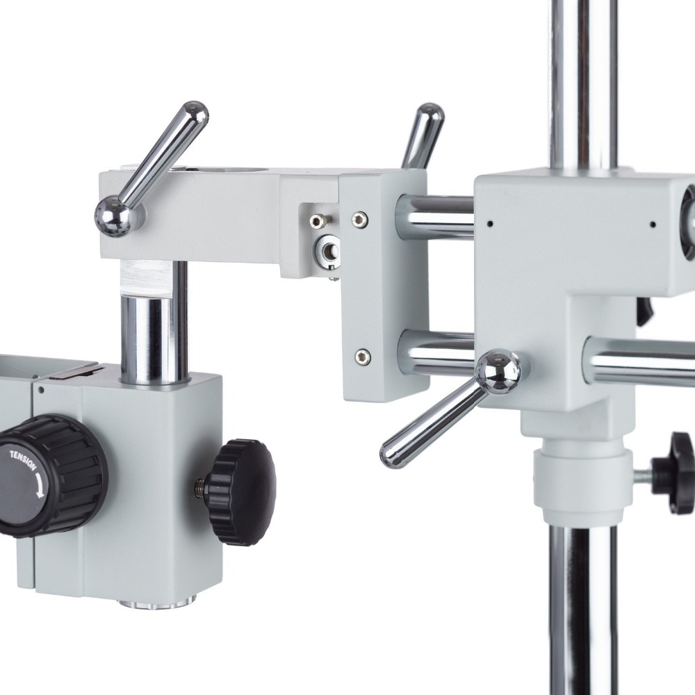 AmScope SM-4 시리즈 동시 초점 잠금 가능 줌 - Trinocular Stereo Microscope 7X-45X 리뷰 및 가격