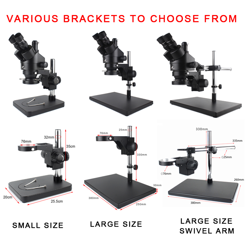 Simul-Focal 7X-45X 연속 줌 스테레오 삼 - Trinocular Stereo Microscope 7X-45X 리뷰 및 가격