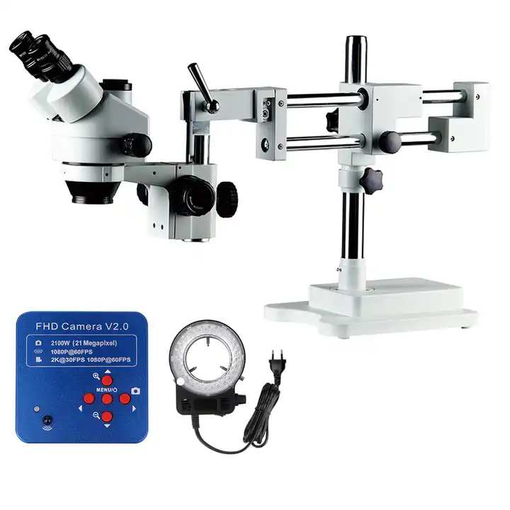 7X-45X 줌 스테레오 제조용 용접 삼각 거울 스테레 - Trinocular Stereo Microscope 7X-45X 리뷰 및 가격