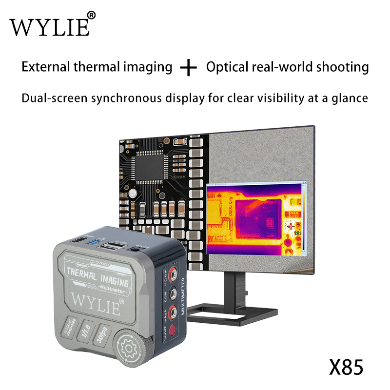 WYLIE X85 4K 산업용 현미경 카메라, 적외선  - Thermal Imaging Camera Pcb Repair 리뷰 및 가격