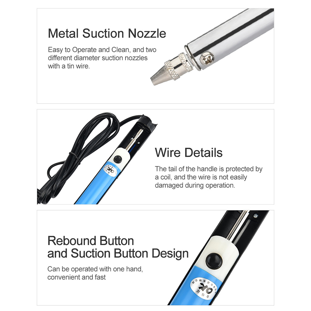 AC US 110V /EU 220V 전기 주석 흡입 펜 - Desoldering Pump Electric Vacuum Station 리뷰 및 가격