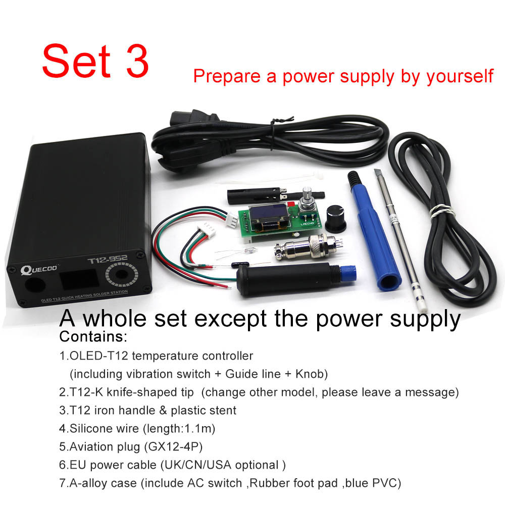 T12 STC-OLED 납땜 스테이션 철 DIY 부품  - T12 Soldering Station Oled 리뷰 및 가격