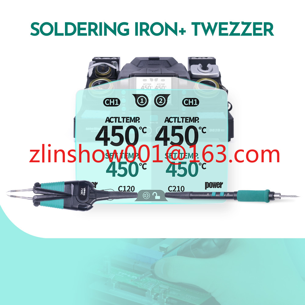 자동 교정 기능이 있는 SMT SMD 부품 재작업 스테 - C210 Precision Soldering Station 리뷰 및 가격